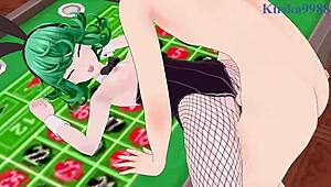 Tatsumaki and Fubuki bunny girls in wild One-Punch Man hentai! 😍