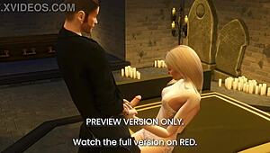 Can You Handle This Rough 3D Hentai Bride Getting Aced?