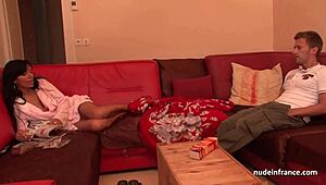 Sublime French Milf Gets DEEP ANAL in Garage With FACIAL Finish