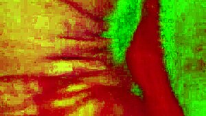 Angelg and kuzz explore interracial halloween fun with monster cocks