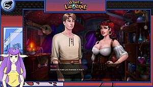 Brunette orgy with monster cocks