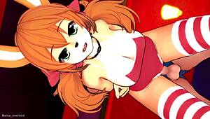 Hot Cosplay Babe In Bikini Teases