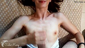 Teen mistress triggers ruined orgasms on perfect tits fast