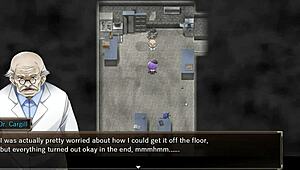 Karryn's Prison Hentai Game Ep 12: ROUGH THREESOME with Slime Monster and Thug!