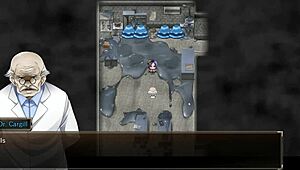 Karryn's Prison Hentai Game Ep 12: ROUGH THREESOME with Slime Monster and Thug!