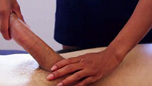 Hot Masseuse Hired for Erotic Massage Ends with Me Exploding at Home