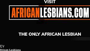 Warm Pussy Eating Lesbians Conquer African Winter Chill