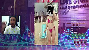 Just chilling with Carimba, catching solo vibes on web chat.