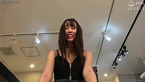 masochist man licks lily hosho and gets mocked