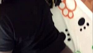 Venezuelan Ebony Girl Sucks Big Cock Then Anal Fucks