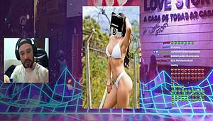 Just chilling with Carimba, catching solo vibes on web chat.