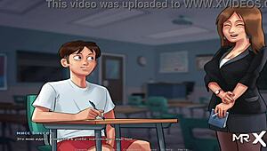 Summertime Saga Teaches French Lessons in Erotic Anime Style