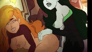 i can’t get enough of kim possible and shego in futa action!
