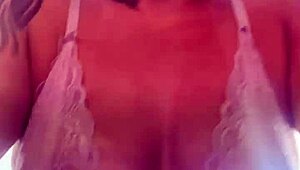 At the gym, I started sweating, took off my shirt, and didn't notice my hard tits were showing through the transparent shirt. Got so aroused with people staring at my dripping sweat in public.