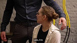 at the sex office, part 6, the best employee gets a wild banging as a reward.