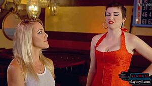 Femdom Fetish Comedy Show with Blonde Improvising