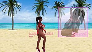 Let's play Lacey's workout with big tits and toys