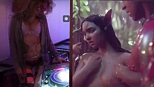 Manic Sabrina Engages In Bizarre Pinball Fetish Activities