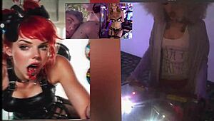 Manic Sabrina Engages In Bizarre Pinball Fetish Activities