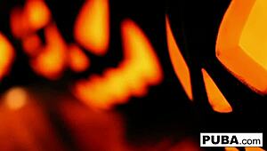 Can Two Hot Blondes Share a Halloween Fright?