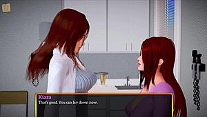 big tits ass brunette redhead homemade game