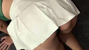 Hairjob as a Cute Deer Turns Into Sloppy Teen Blowjob. Can’t Resist Her Long Hair!