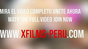 A stunning redhead Peruvian with big tits undergoes a sensual casting