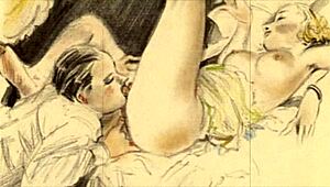 vintage erotic drawings got me hooked, wanna see them too? 😍