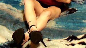 Sexy Wife Teases With Masturbation