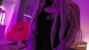 Pov Blonde Barbie Babe With Tattoo Giving Blowjob And Facial Creampie