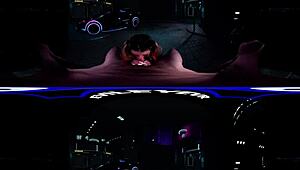 Cyberpunk Alley Sex with Karma Rx