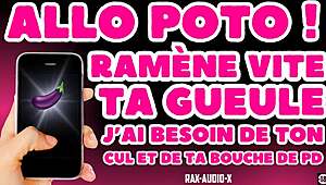 Open Your Ass Wide For Your Friend In French Gay Audio