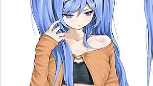 Hey there, Minah blackmails you in this wild hentai JOI session