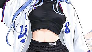 Hey there, Minah blackmails you in this wild hentai JOI session