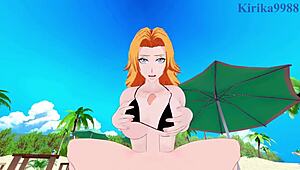 sui-feng soifon and rangiku matsumoto intense sex - bleach hentai