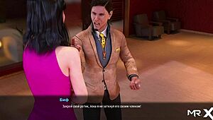 FashionBusiness - Showing Pussy at Photo Shoot in Anime Hentai Game E1 36.