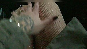 Provoquei o uber e deixei ele brincar com minha bucetinha.