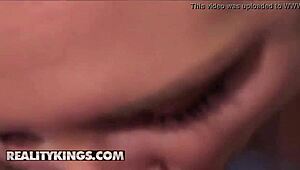 Girlfriend and friends in reality show