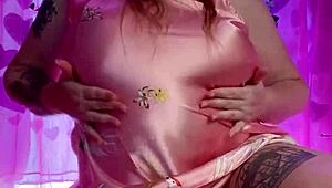 high heels striptease undressing hairy pussy