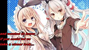 amatsukaze and shimakaze give dual anime joi instructions