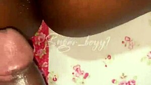 ebony milf with cute pussy takes monster cock in missionary