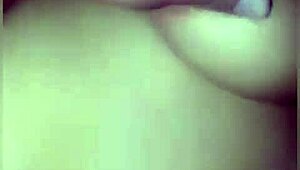 The hot wife masturbates with toys and dildo