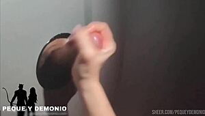 Man, I just stumbled into a glory hole in Malaga!