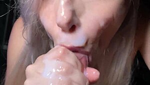 asmr very wet blowjob