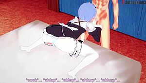 Rem, wanna bang as my big-boobed maid in this fantasy?