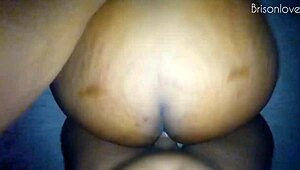 i couldn’t wait to slide back into her curvy ass after it slipped out
