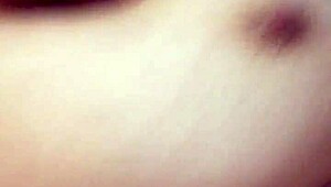 Ginger Paris Dirty Masturbation In Neon Orange Lingerie