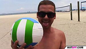 A day of summer with a horny