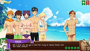 beach episode kicks off with camp buddy yoichi route adventure part 09