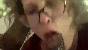 jus relax while i deepthroat dis milf's monster cock.